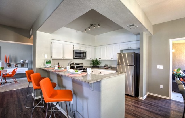 Dining Area 2 at Milan Apartment Townhomes, Las Vegas