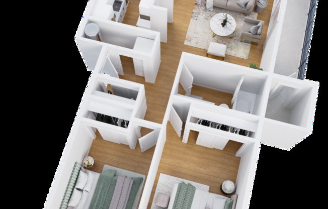 2 beds, 1 bath, 950 sqft, $2,389