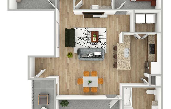 3 beds, 2 baths, 1,150 sqft, $1,438