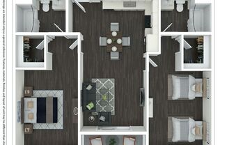 2 beds, 2 baths, 900 sqft, $2,995, Unit 519