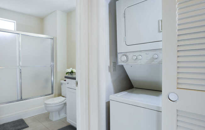 In-Unit Washer and Dryer
