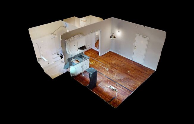 Studio, 1 bath, 375 sqft, $1,545, Unit 405