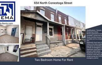 Quaint Two-Bedroom Rehab with Yard & Porch | West Philly (Carroll Park)