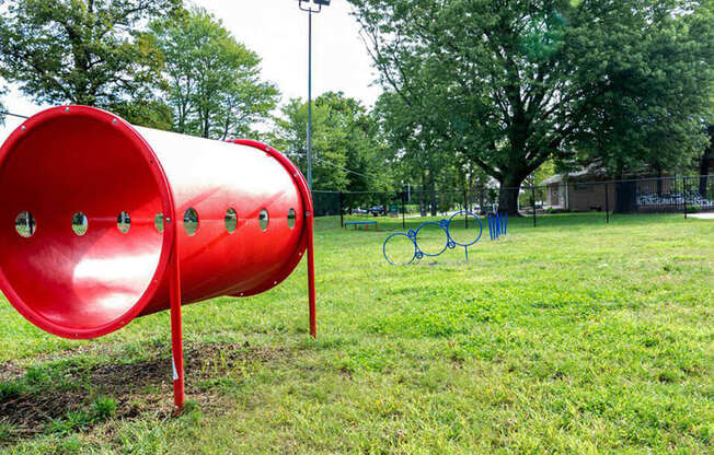 dog park at Grand Rapids apartments