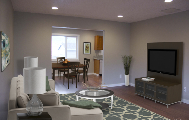 2bed/2bath, W/D in unit, garage, and all dogs welcome!