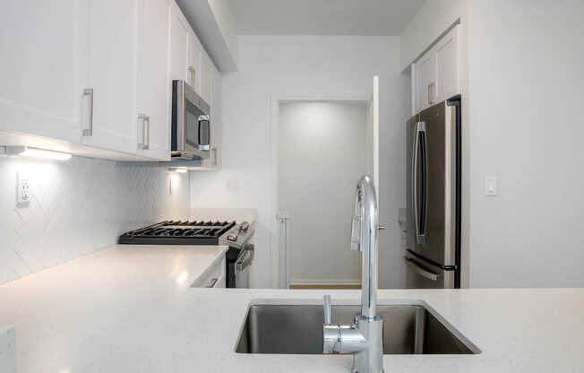 Kitchen with Stainless Steel Appliances