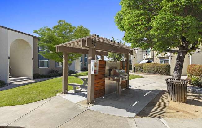 One of the Outdoor Grilling Stations at Veranda La Mesa in La Mesa, CA 91942