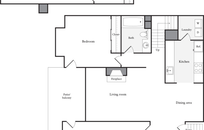 3 beds, 3 baths, 1,508 sqft, $4,825, Unit 345