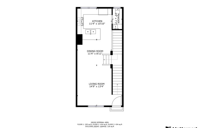 2 beds, 2.5 baths, 1,146 sqft, $2,995, Unit 7828-102