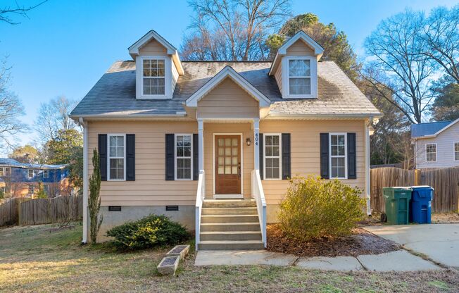 Perfect 3br/2.5ba Home Only 1/2 Mile From Durham's Best Restaurants!