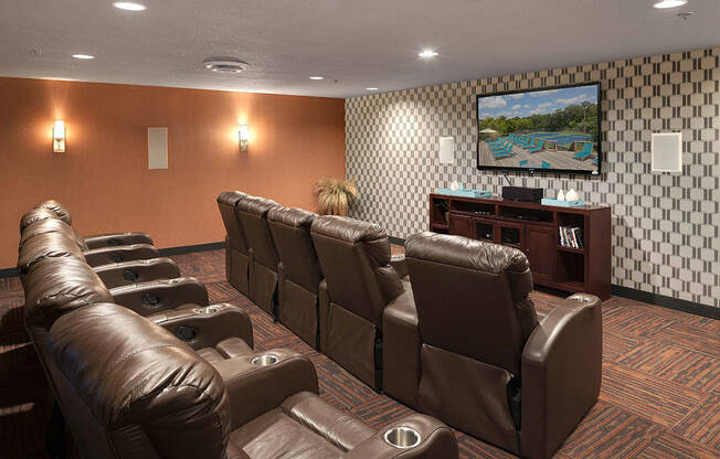 Regency Woods Apartments in Minnetonka, MN 3D Theater Room