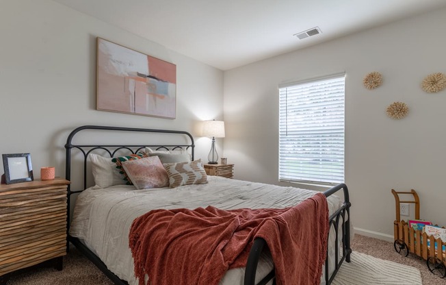 Spacious bedroom at Barton Farms in Greenwood, IN 46143