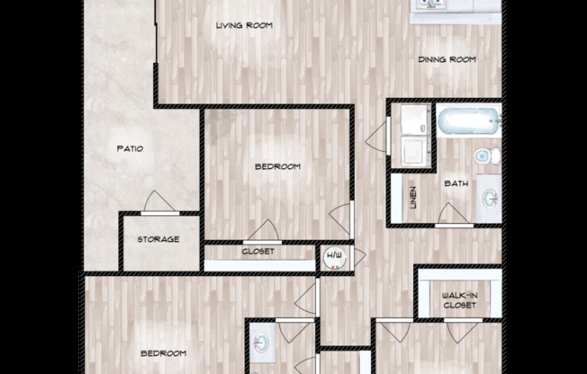 3 beds, 2 baths, 1,415 sqft, $2,175