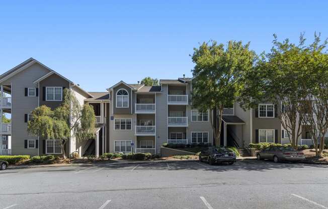 Building Exterior street side at Park Summit Apartments in Decatur, GA 30033