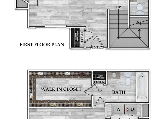 1 bed, 1.5 baths, 1,072 sqft, $937, Unit 0183