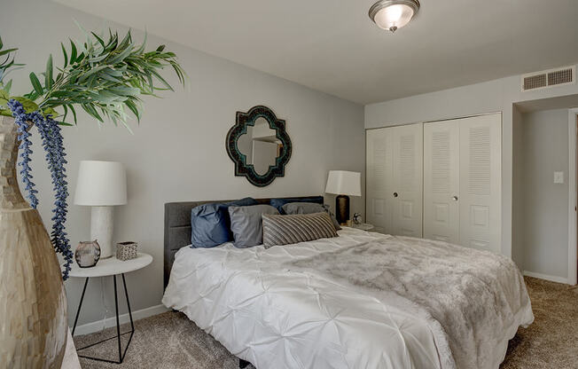 Bedroom With Closet at Oaks at Oxon Hill, Maryland