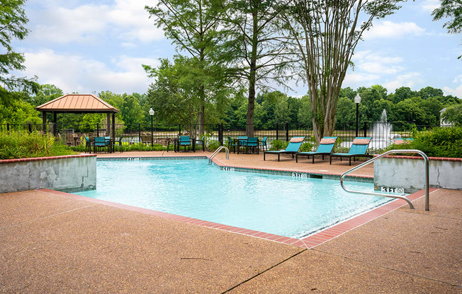 Outdoor Pool Overlooking the Lake