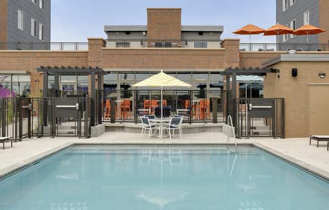 Swimming Pool And Sundeck at Galante at Parkside, Minnesota