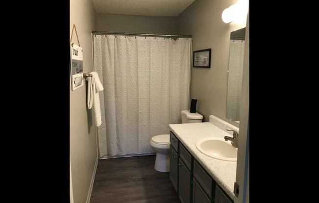 Spacious Master Bathroom | Apartments In Fresno Ca | The Enclave