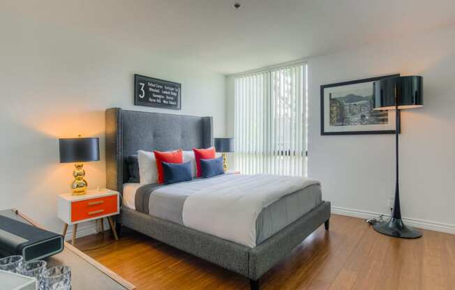 Lovely Bedroom at La Vista Terrace, Hollywood, 90046