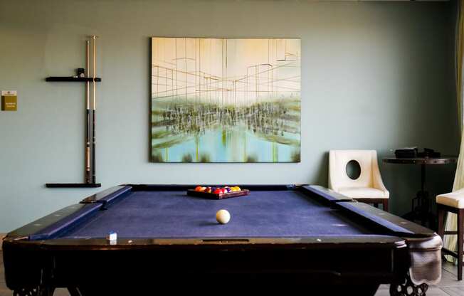 Pool Table at The Maywood, Oklahoma City, 73104