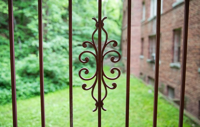 backyard view at 3101 pennsylvania apartments in washington dc