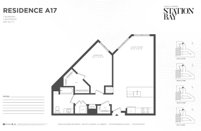 1 bed, 1 bath, $2,230