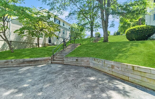 Landscaping at Sutterfield Apartments in Providence RI