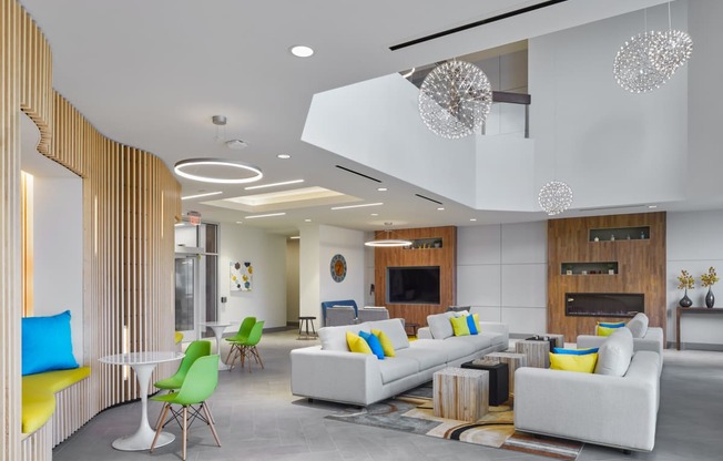 Club Lounge - A Great Space to Unwind & Connect at The Oxford Apartments, Maryland