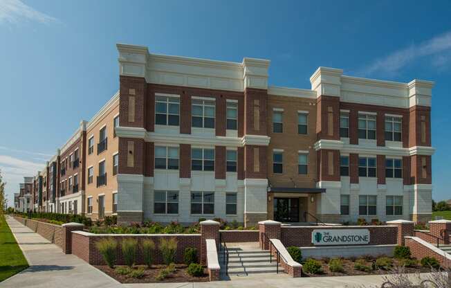 Front Exterior at The Grandstone, Mason