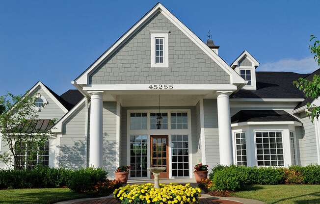 Leasing Office Entrance at Northport Apartments, Michigan, 48044