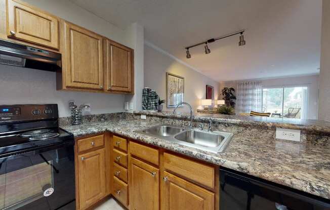 Model UG2 - Kitchen at Audubon Oaks, Lakeland, 33809