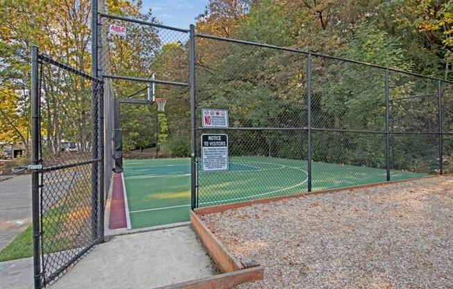 Sport Court | Apartments in Tualatin OR | River Ridge