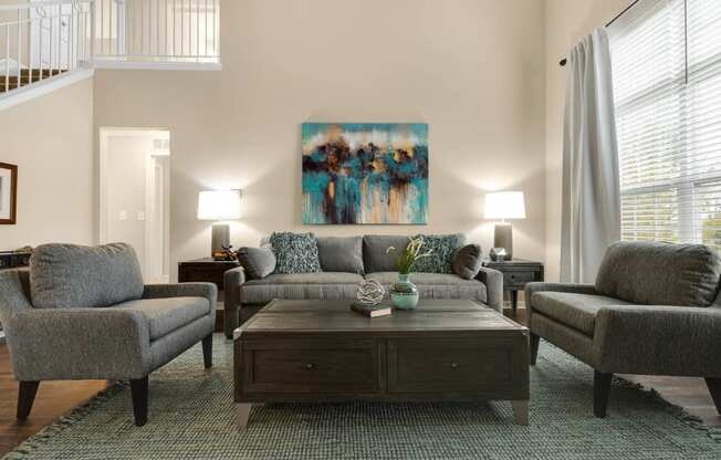 living room tight at Mainstreet Village, Michigan