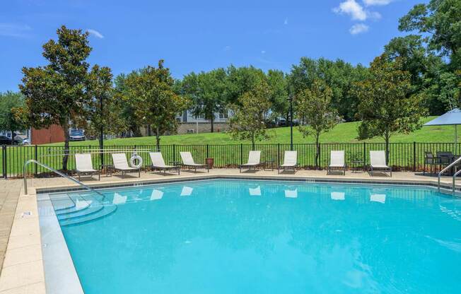 Sparkling Pool at Spring Creek Apartments, Crestview, FL