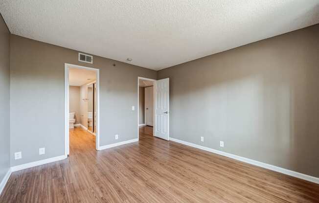 Our Premium Master Bedroom in a Two Bedroom Two Bath Apartment at Meadow Creek Apartments in San Marcos, CA