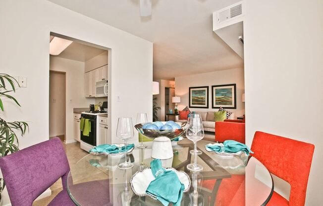 Dining Room in Fairfax Apartment at Fairfax Square at Fairfax Square, Fairfax, 22031