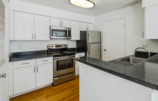 Kitchen with Stainless Steel Appliances