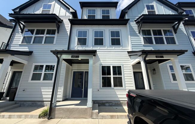 **OFFERING $125 RENT DISCOUNT FOR FIRST 6 MONTHS** Newly Built 4BD, 3.5BA Raleigh Townhome in a Great Location