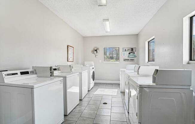 Laundry room at Wellington Farms, Charlotte