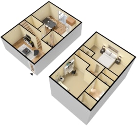 2 beds, 1 bath, 950 sqft, $1,530