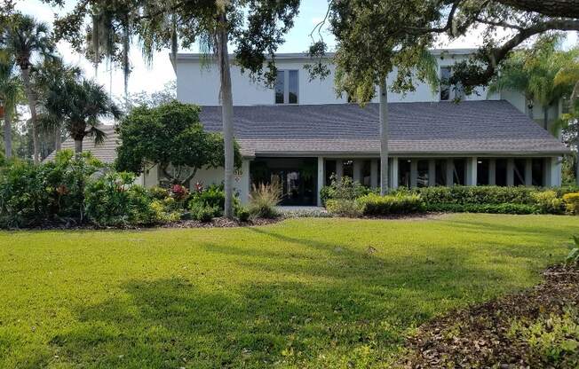 Lush Green Outdoors at L'Estancia, Sarasota, FL