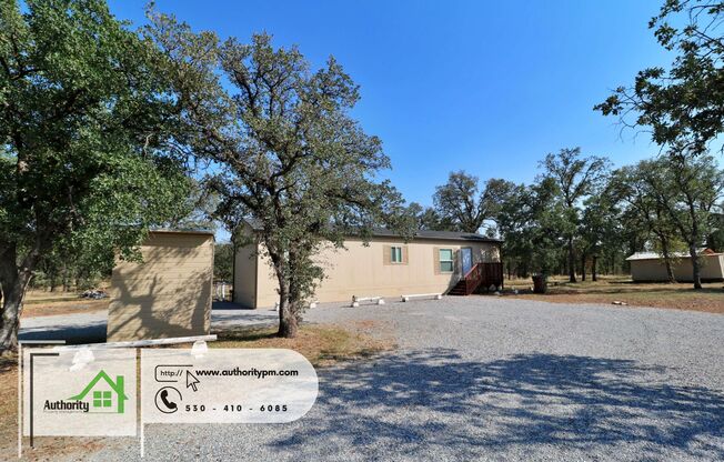 21311 Old 44 Dr - Country Property in Palo Cedro - Dog Considered