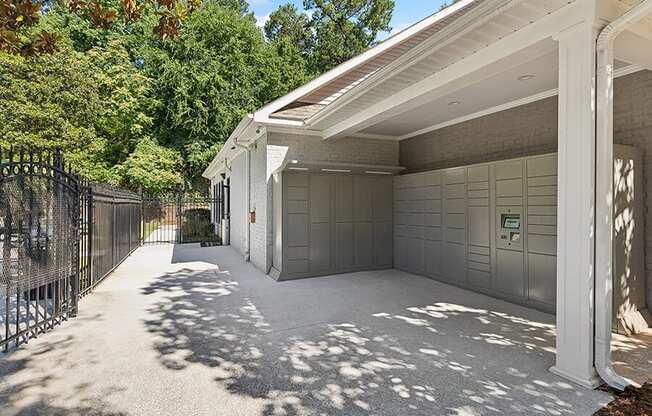 Exterior Community Mailboxes at Retreat at Stonecrest Apartments located in Lithonia, GA.