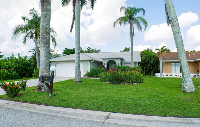 This exquisite 3-bedroom, 2-bathroom home offers the perfect blend of comfort in Fort Myers