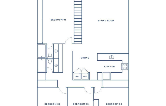 4 beds, 2 baths, 1,452 sqft, $4,600