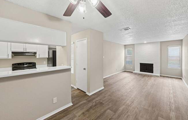A2 unit at Brighton Place in Lewisville, TX