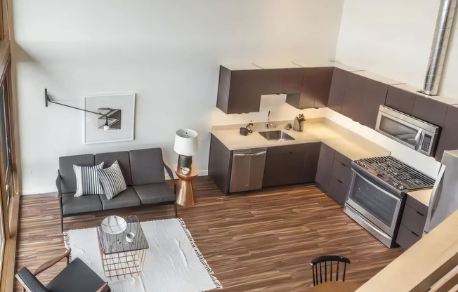 Ballard Lofts Apartment Amenities Lofted Interior Views