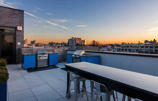 Rooftop Deck with Grilling Area