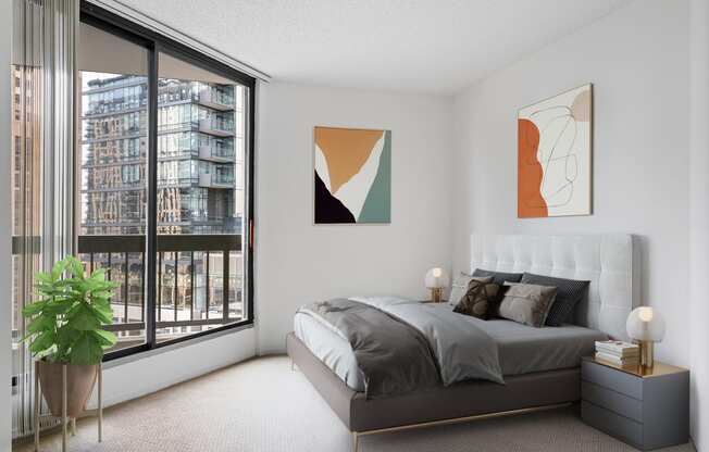 Gorgeous Bedroom at Asbury Plaza, Illinois, 60654